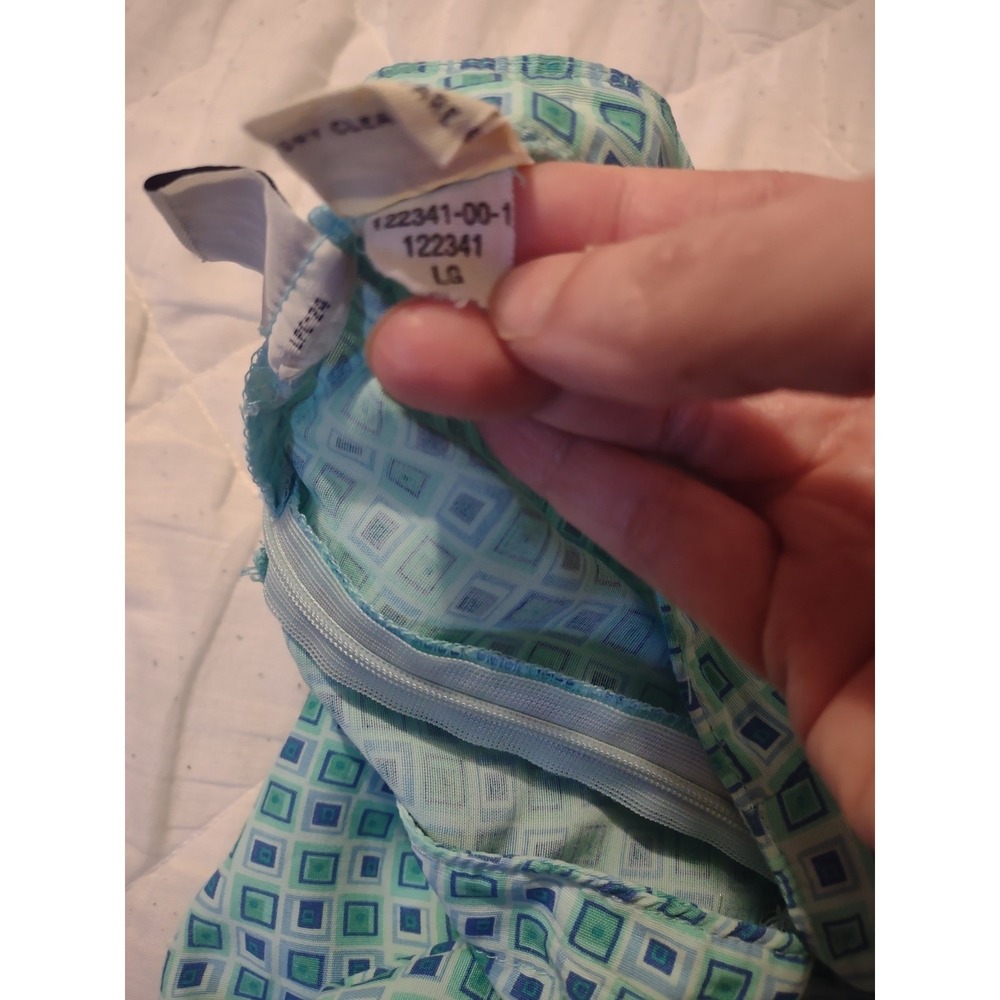 Vintage‎ Y2K Gap Mini Skirt 6 Casual Preppy Geometric Pattern Lightweight Preppy - Picture 5 of 6